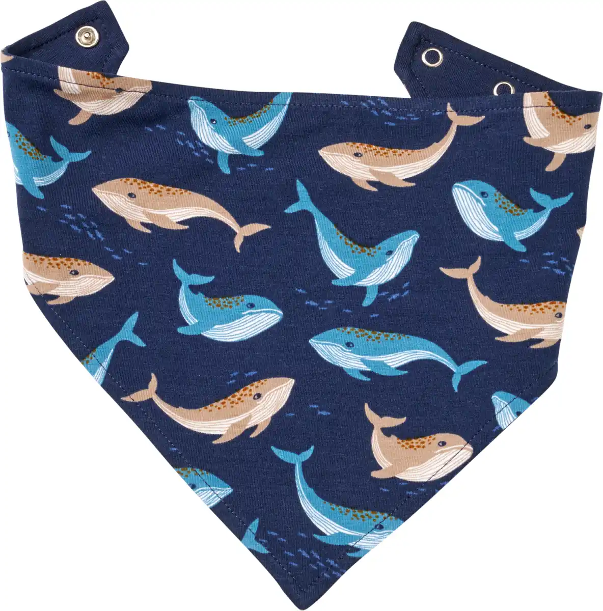 Bild 1 von ALANA Halstuch Pro Climate mit Wal-Muster, blau