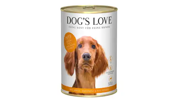 Bild 1 von DOG'S LOVE Hundenassfutter Adult Pute, 400 g