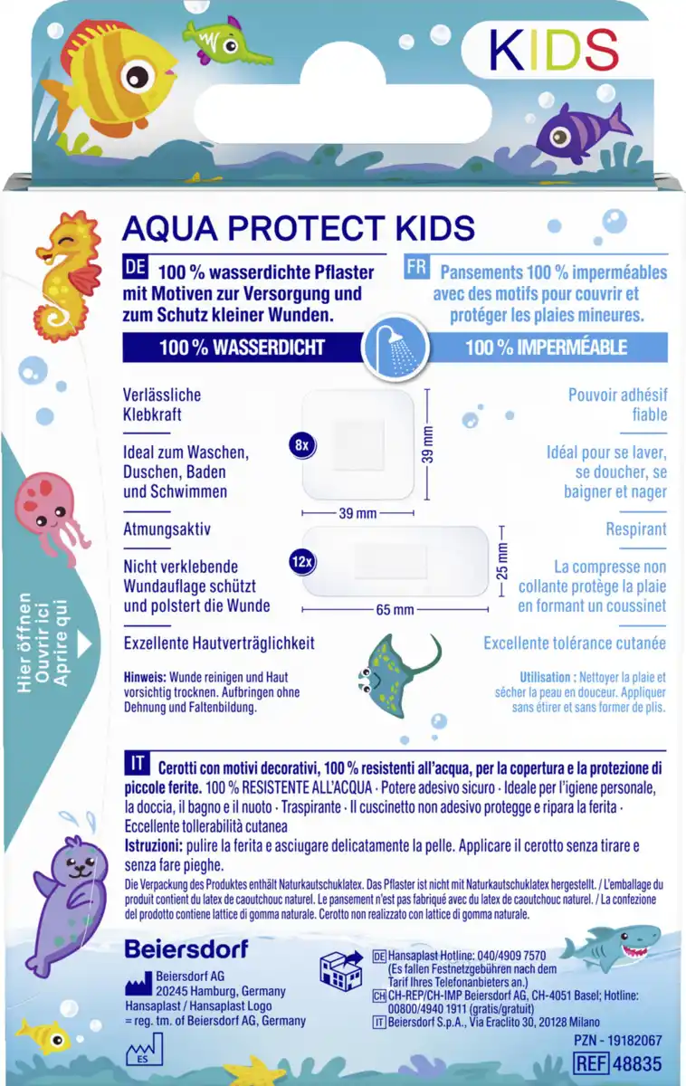 Bild 4 von Hansaplast Aqua Protect Kids Pflaster