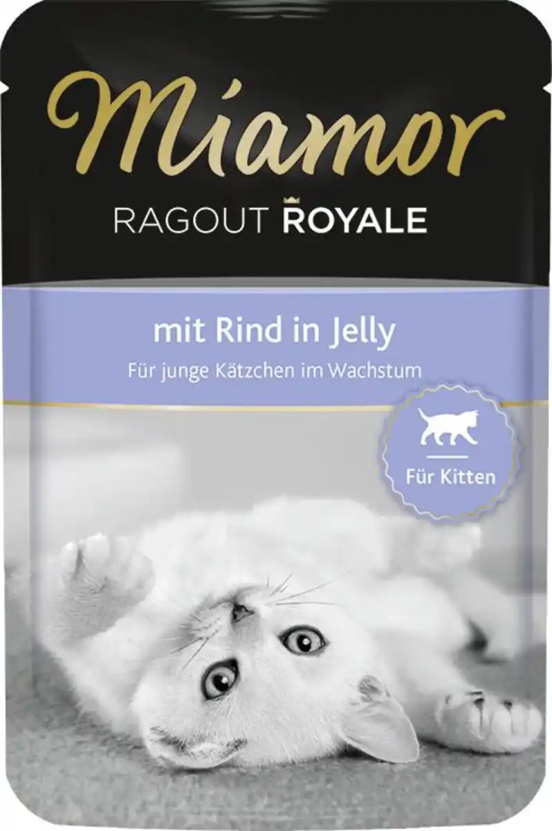 Bild 1 von Miamor Katzennassfutter Ragout Royale Kitten - mit Rind, 100 g
