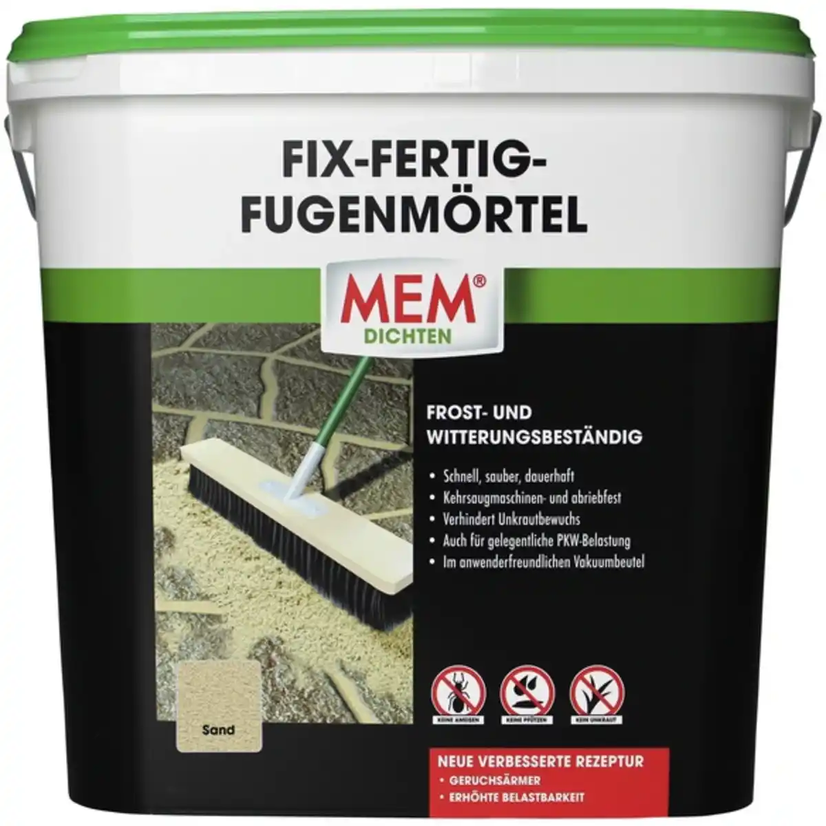 Bild 1 von Fugenmörtel »Fix-Fertig«, gebrauchsfertig, 12,5 kg, sandfarben