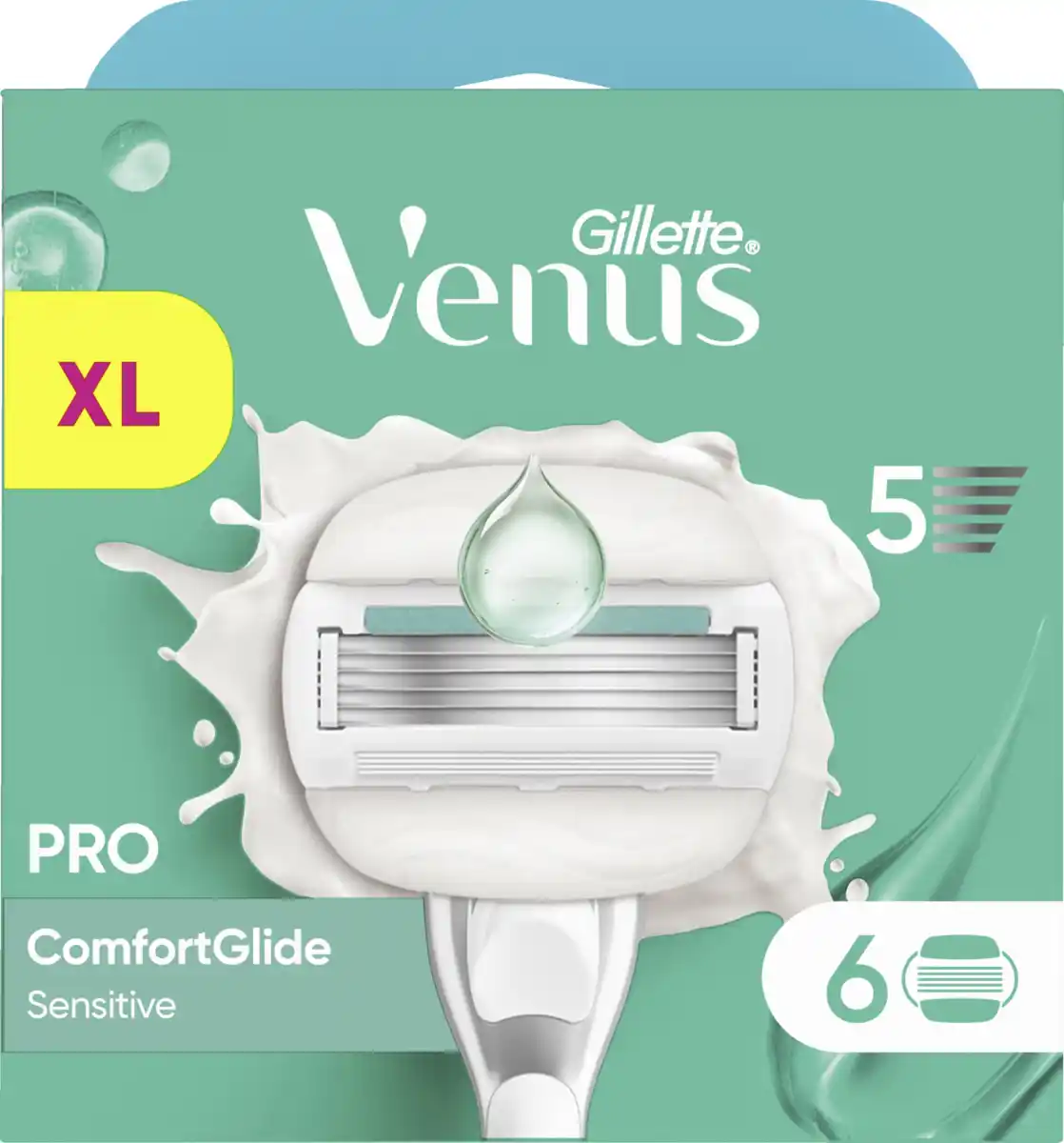 Bild 1 von Gillette Venus Pro Comfortglide Sensitive Rasierklingen