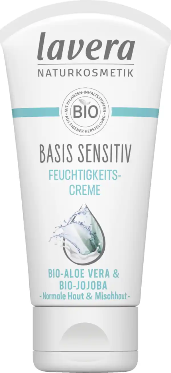 Bild 3 von lavera basis sensitiv Feuchtigkeitscreme, 50 ml