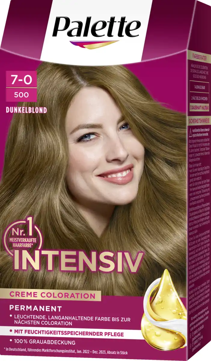 Bild 2 von Poly Palette Intensiv Creme Coloration 7-0500 Dunkelblond