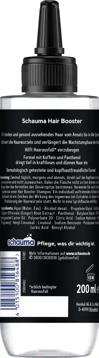 Bild 2 von Schauma XTRA Hair Booster Tonic, 200 ml