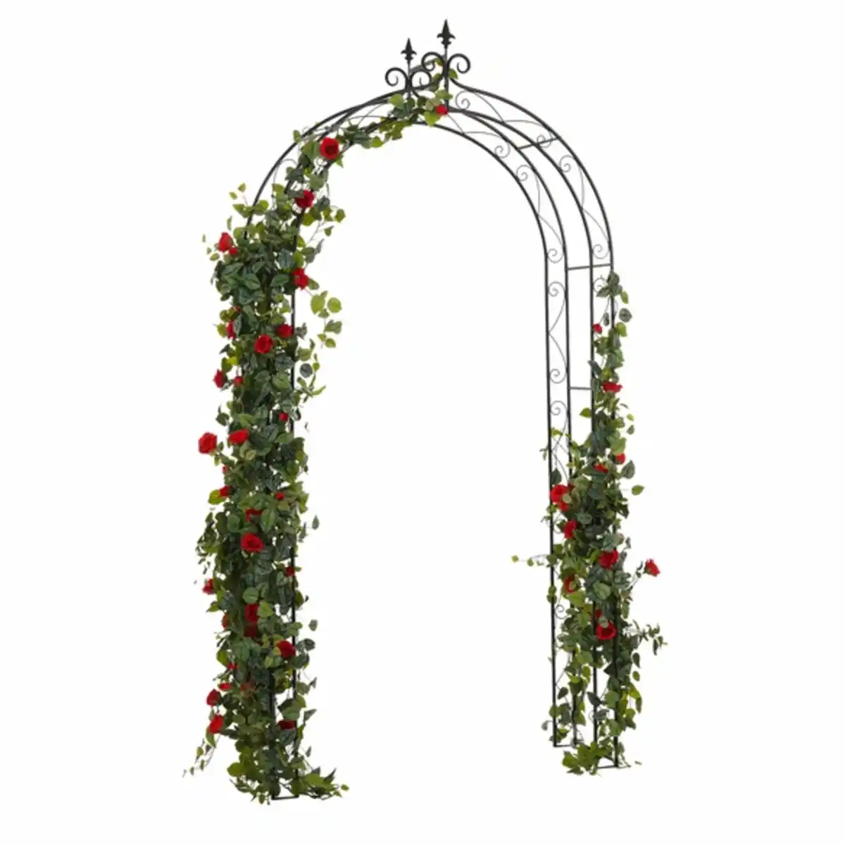 Bild 2 von 117x246x36 cm (BxHxT), Metall, pulverschichtet, schwarz