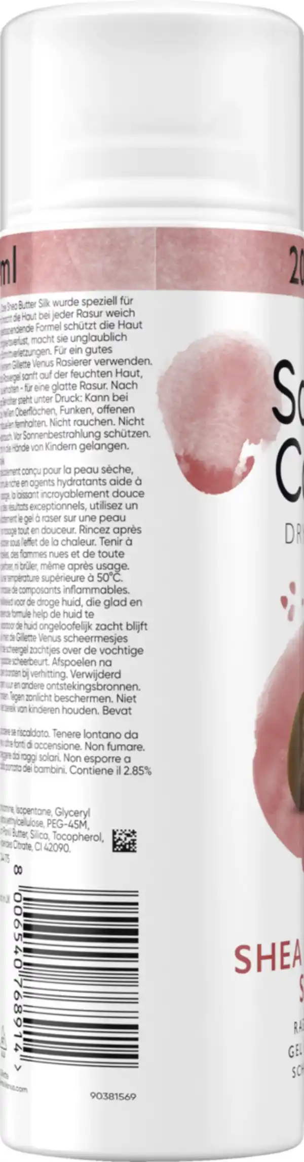 Bild 2 von Gillette Venus Satin Care Shea Butter Rasiergel Shea Butter, 200 ml