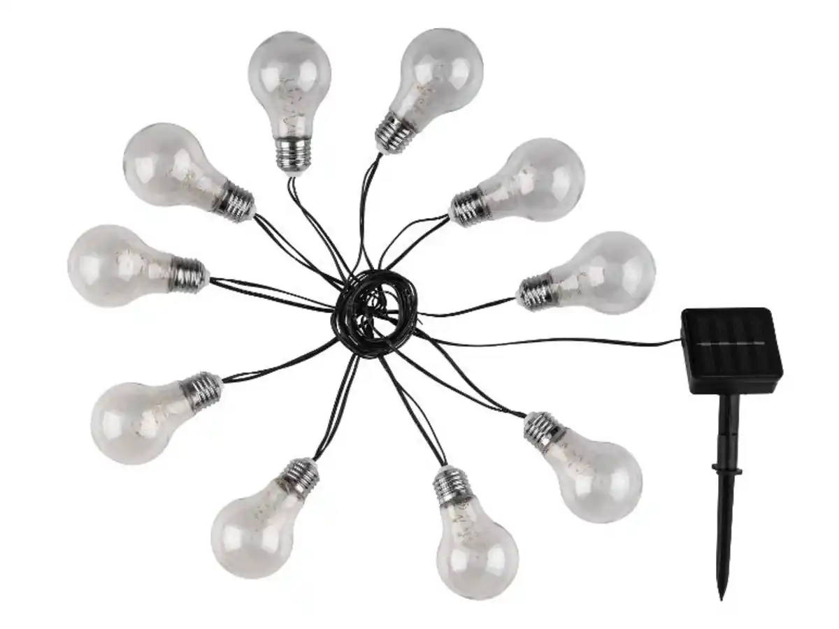 Bild 2 von LIVARNO home Solar-Lichterkette mit 50 energiesparenden LEDs