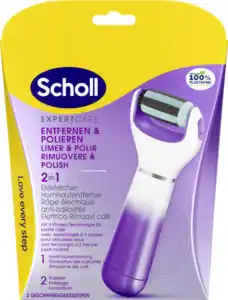 Scholl Expert Care elektrischer Hornhautentferner Lila