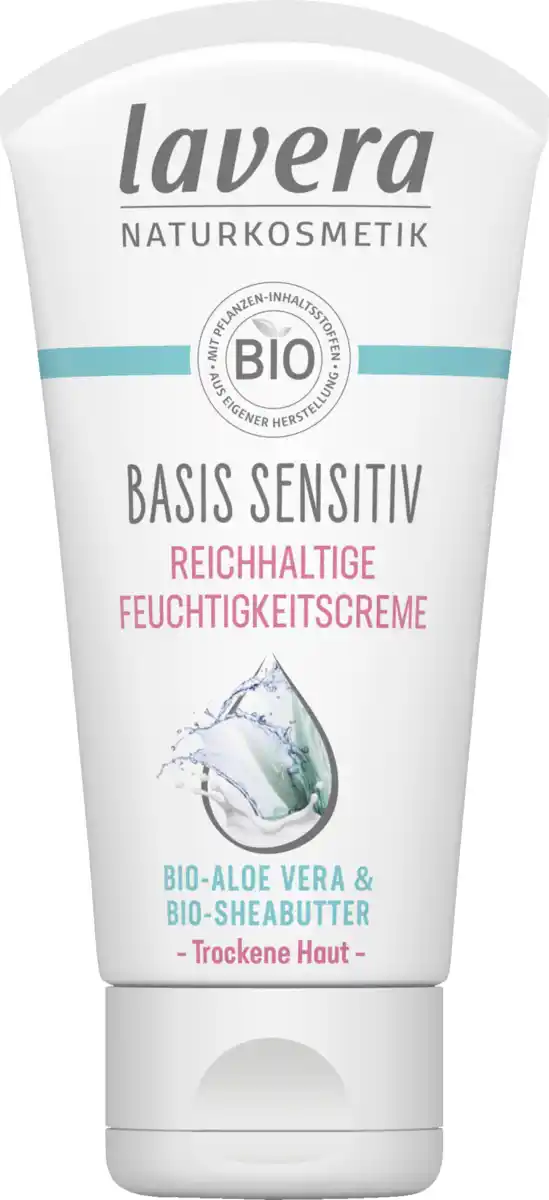 Bild 3 von lavera basis sensitiv Reichhaltige Feuchtigkeitscreme, 50 ml