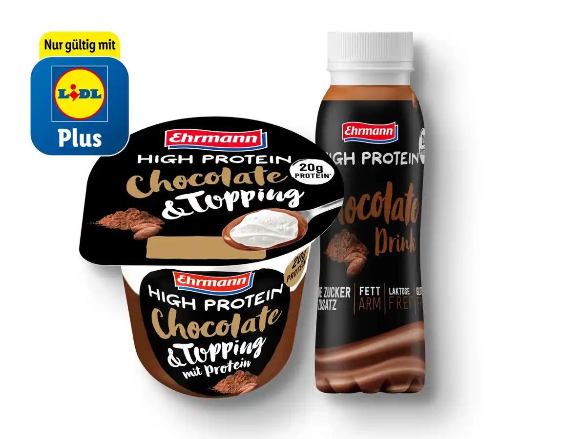 Bild 1 von Ehrmann High Protein Pudding/Drink,  200 g