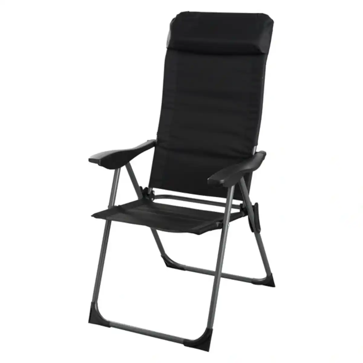 Bild 1 von Gartenstuhl »Outfit«, für 1 Person, Klappfunktion, schwarz/ grau