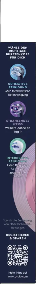 Bild 3 von Oral-B Aufsteckbürsten iO Sanfte Reinigung schwarz