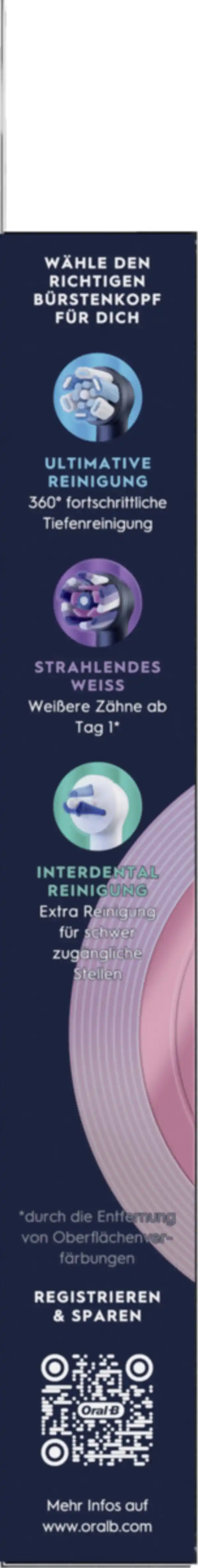 Bild 3 von Oral-B Aufsteckbürsten iO Sanfte Reinigung schwarz