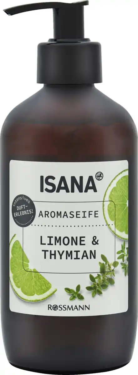 Bild 1 von ISANA Aromaseife Limone & Thymian, 350 ml