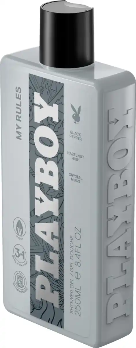 Bild 2 von Playboy My Rules 3in1 Shower Gel, 250 ml