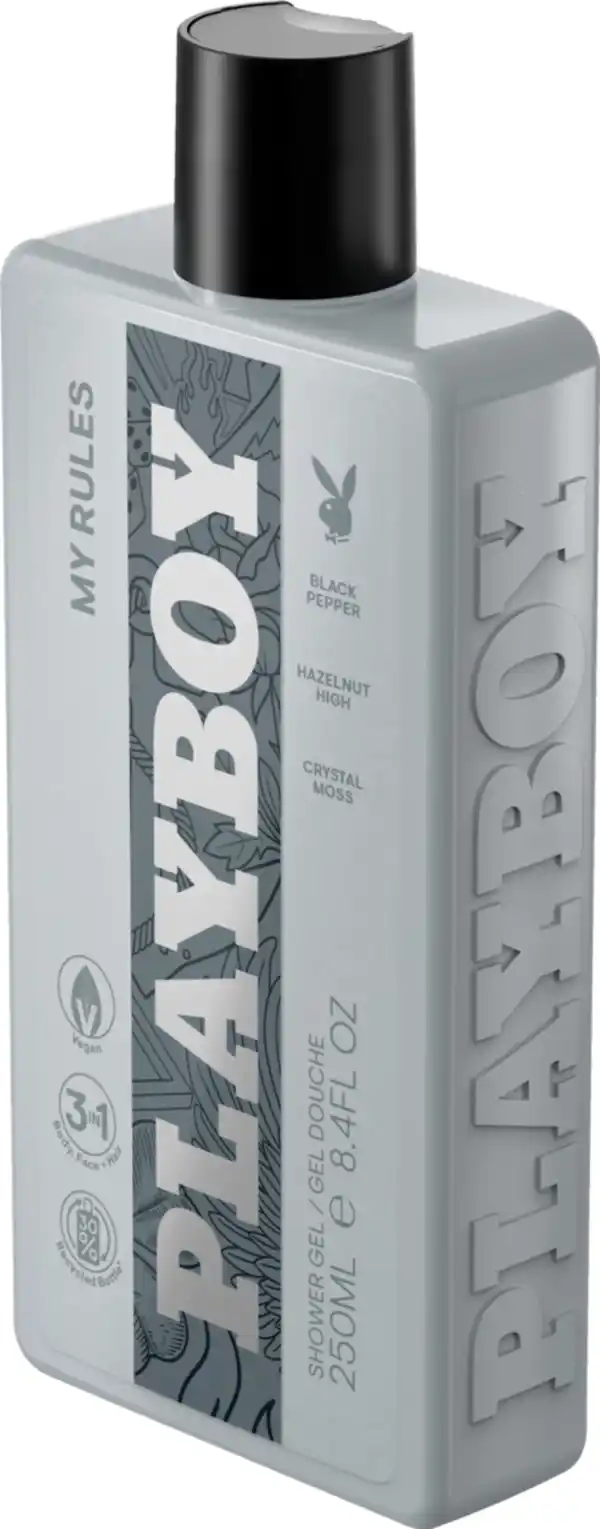 Bild 2 von Playboy My Rules 3in1 Shower Gel, 250 ml