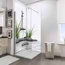 Bild 1 von Duschrückwand-Set »ExpressPlus DecoDesign«, BxH: 90 x 210 cm, Aluminium-Verbundplatte