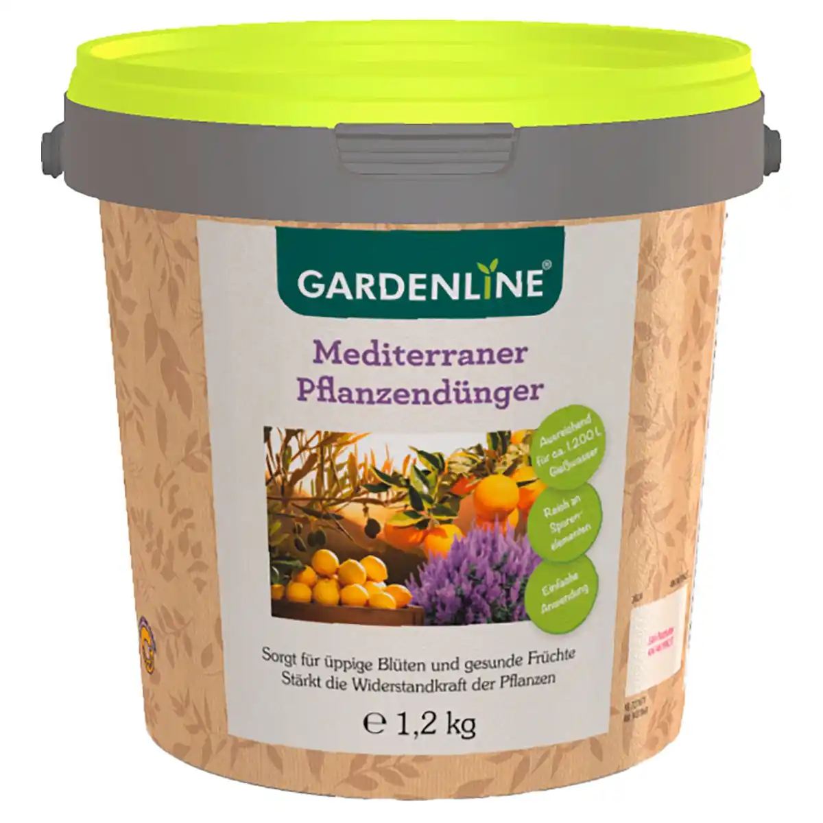 Bild 1 von GARDENLINE Mediteraner Pflanzendünger 1,2 kg