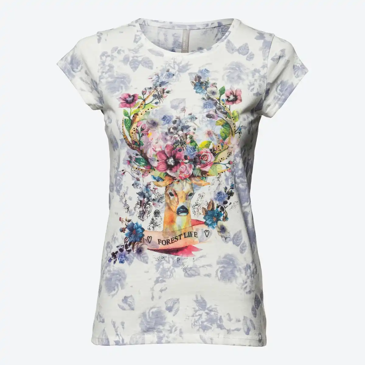 Bild 1 von Damen-T-Shirt mit Trachten-Frontaufdruck