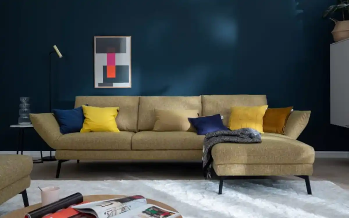 Bild 3 von Wohnlandschaft Spin, gelb, inkl. Funktionen