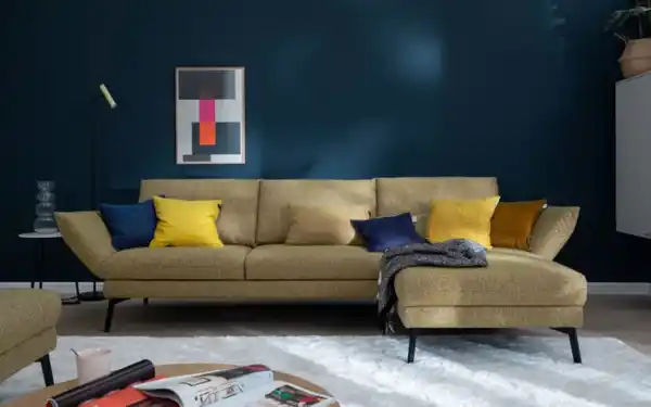 Bild 3 von Wohnlandschaft Spin, gelb, inkl. Funktionen