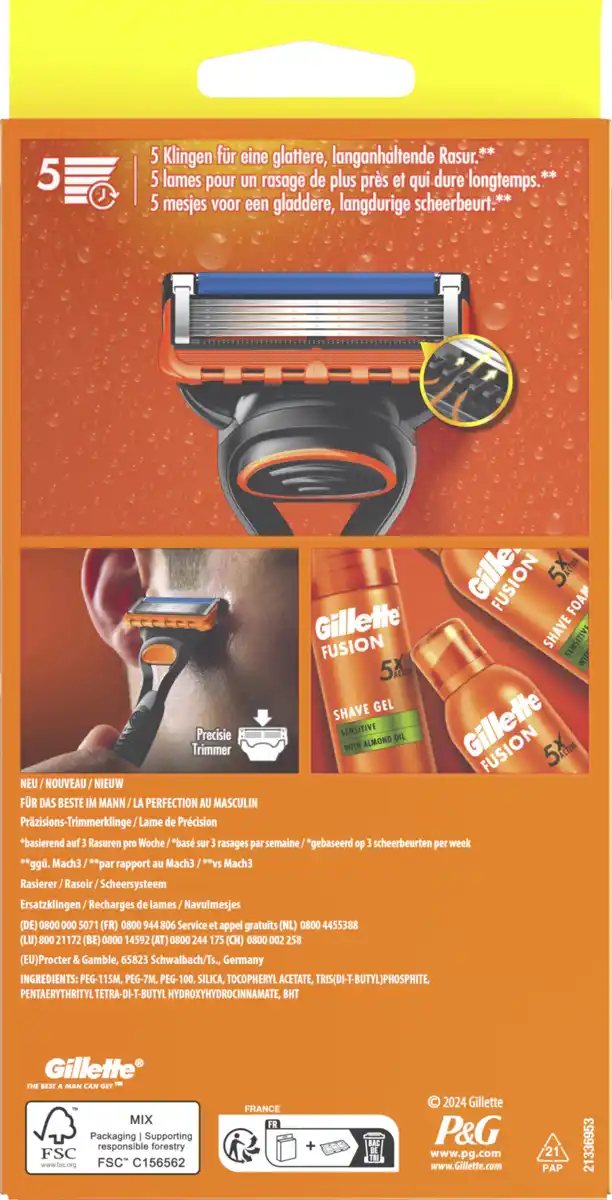 Bild 3 von Gillette Fusion5 Rasierer