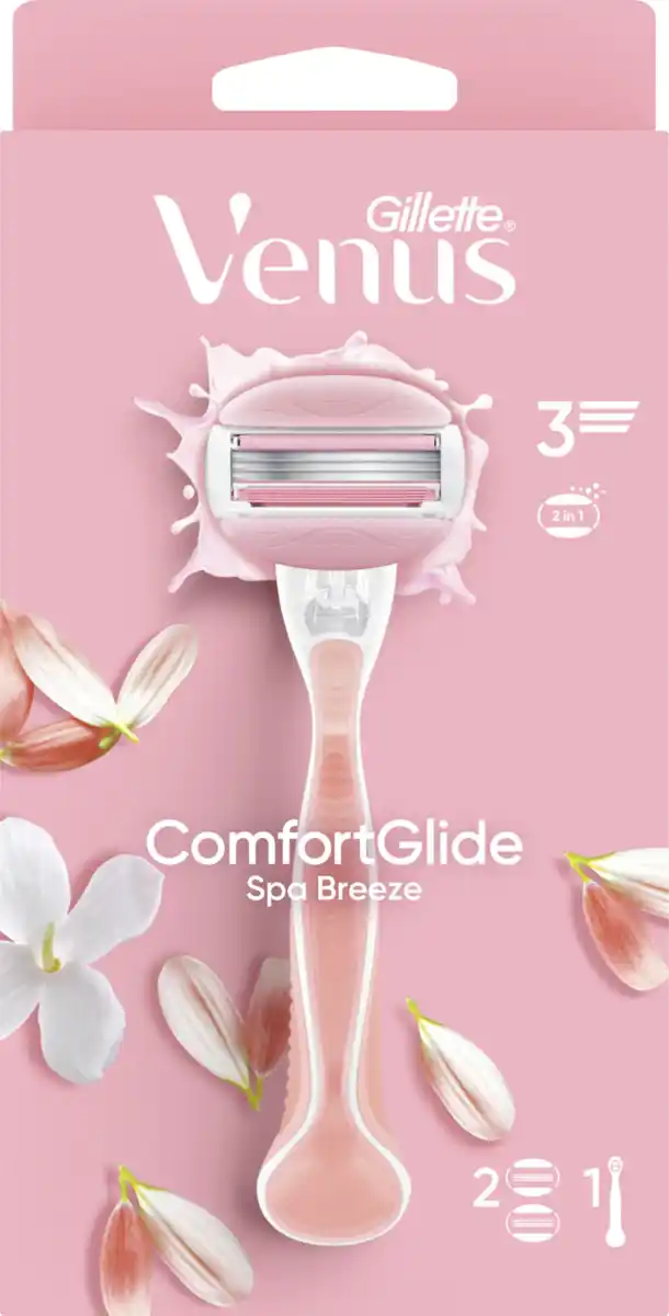 Bild 1 von Gillette Venus Comfortglide Spa Breeze Rsierer mit 2 Klingen