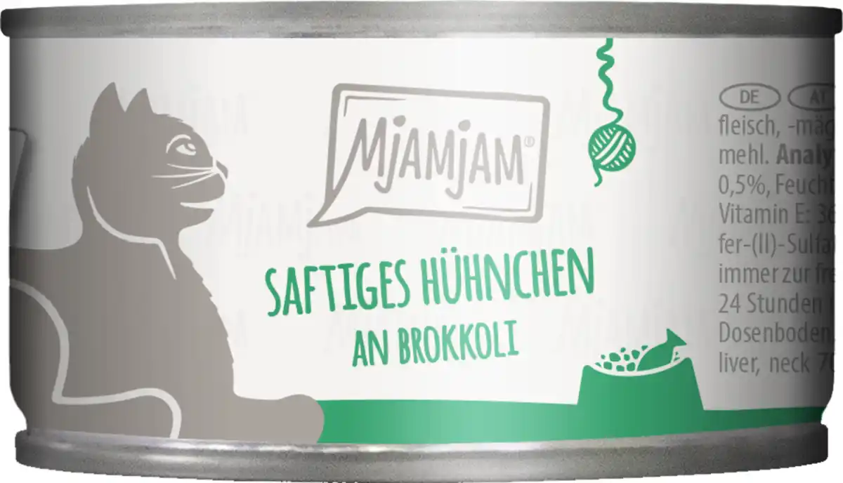 Bild 1 von MjAMjAM Saftiges Hühnchen an Brokkoli, 100 g