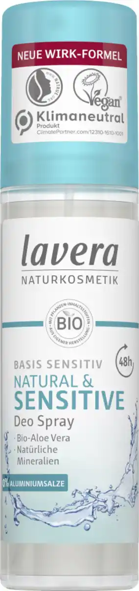 Bild 1 von lavera Deospray Natural & Sensitive, 75 ml