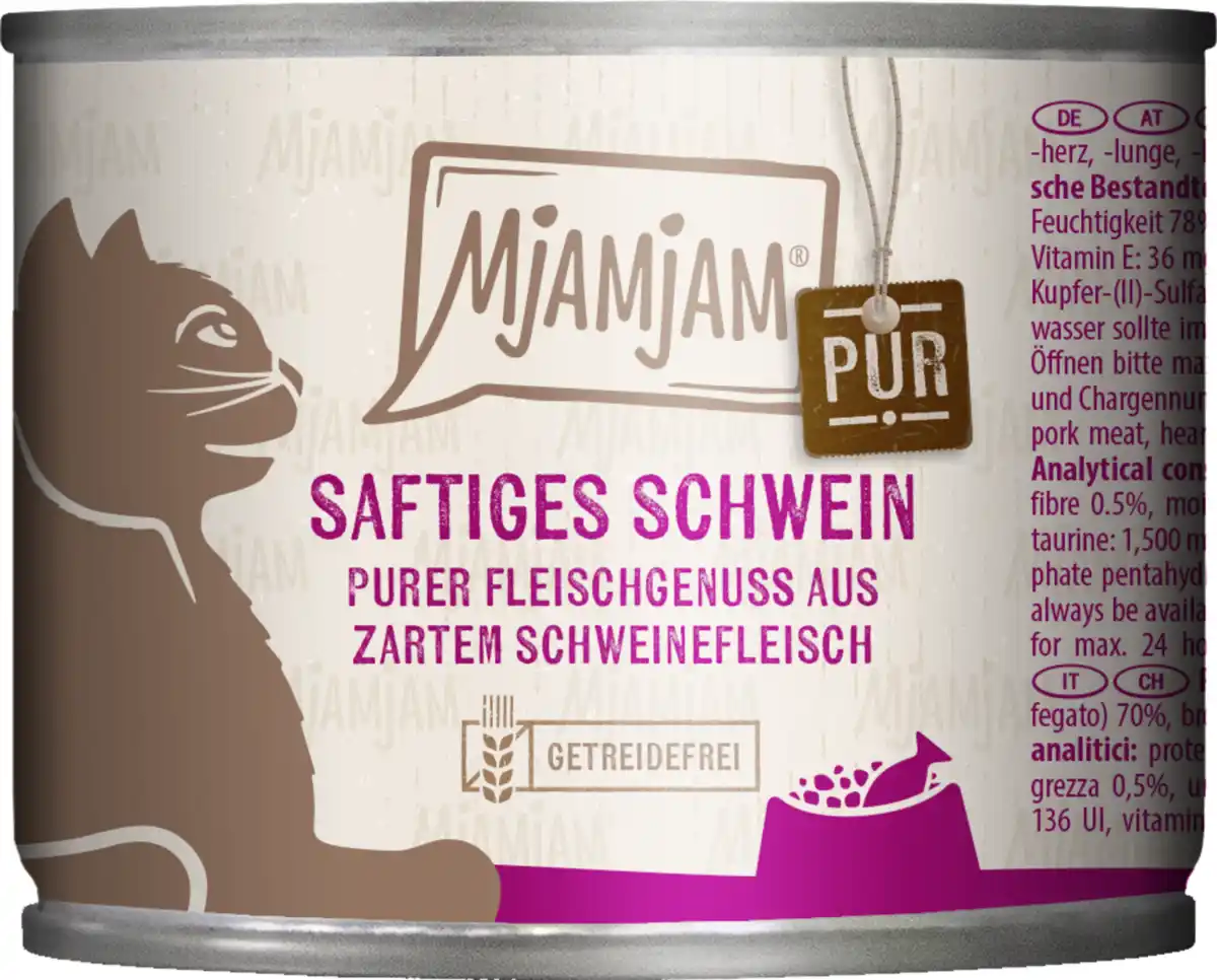 Bild 1 von MjAMjAM Purer Fleischgenuss saftiges Schwein pur, 200 g
