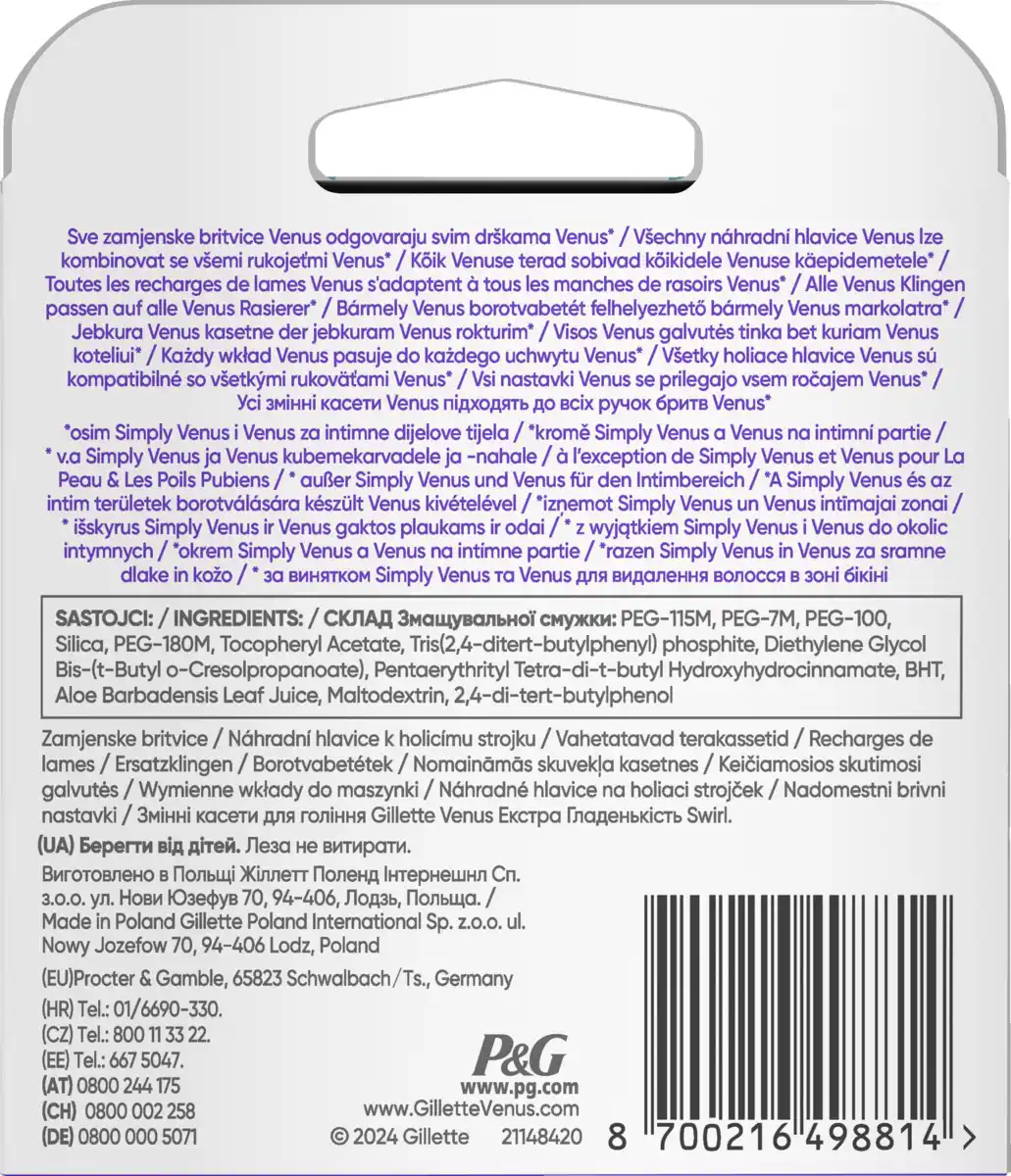 Bild 2 von Gillette Venus Extra Smooth Swirl Klingen