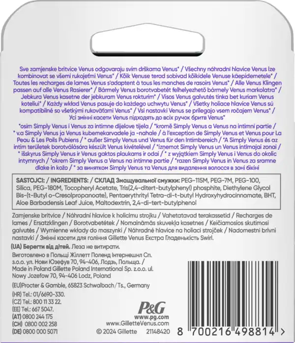 Bild 2 von Gillette Venus Extra Smooth Swirl Klingen