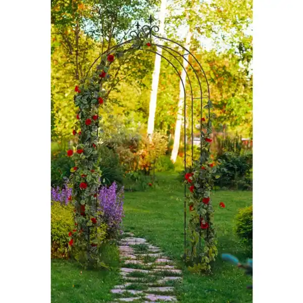 Bild 3 von 117x246x36 cm (BxHxT), Metall, pulverschichtet, schwarz