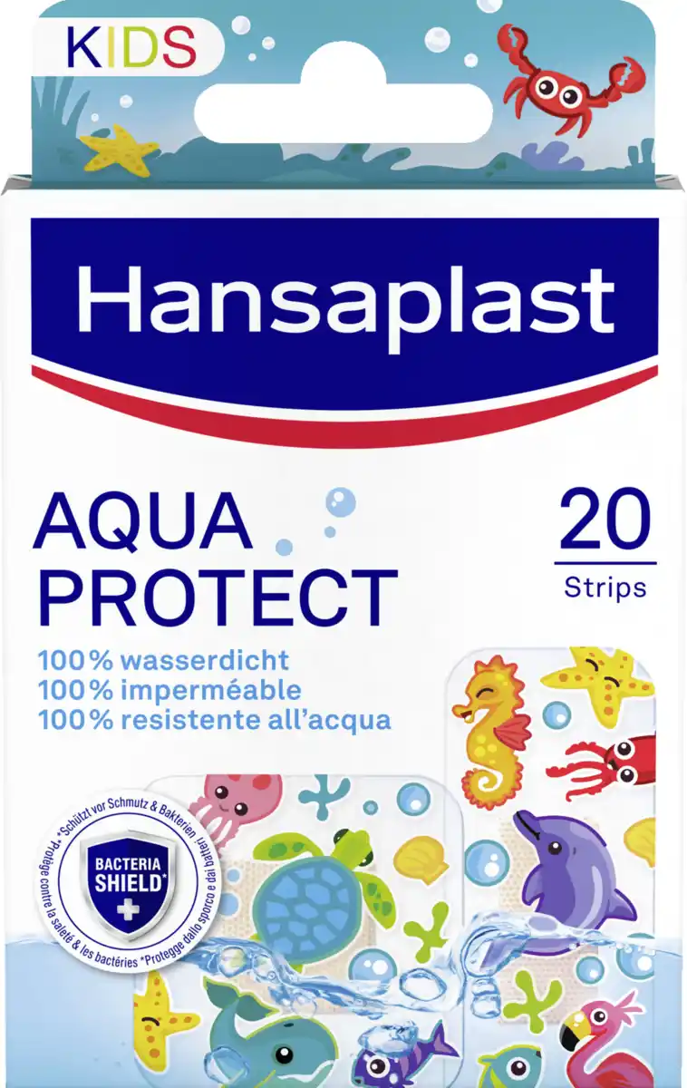 Bild 1 von Hansaplast Aqua Protect Kids Pflaster