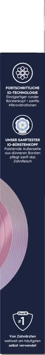 Bild 2 von Oral-B Aufsteckbürsten iO Sanfte Reinigung schwarz