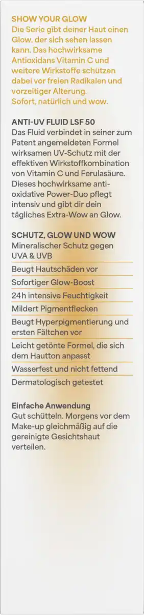 Bild 4 von lavera Glow by Nature Anti-UV Fluid LSF50, 40 ml