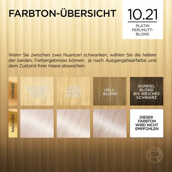 Bild 3 von L’Oréal Paris Préférence 10.21 Platin Perlmuttblond