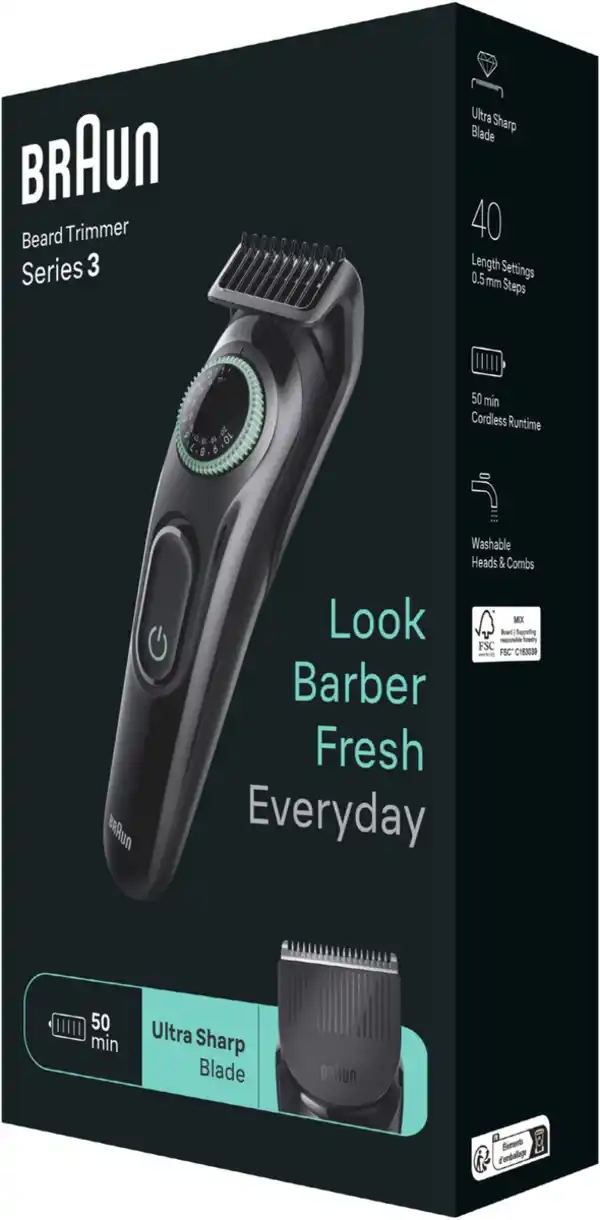 Bild 1 von BT3421 BeardTrimmer Bartschneider
