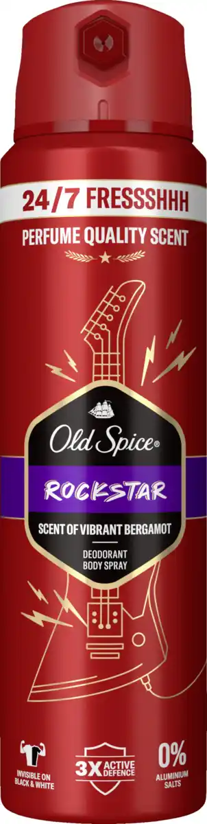 Bild 1 von Old Spice Bodyspray Rockstar, 150 ml