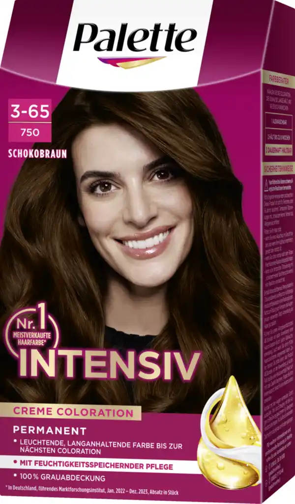 Bild 2 von Poly Palette Intensiv Creme Coloration 3-65750 Schokobraun