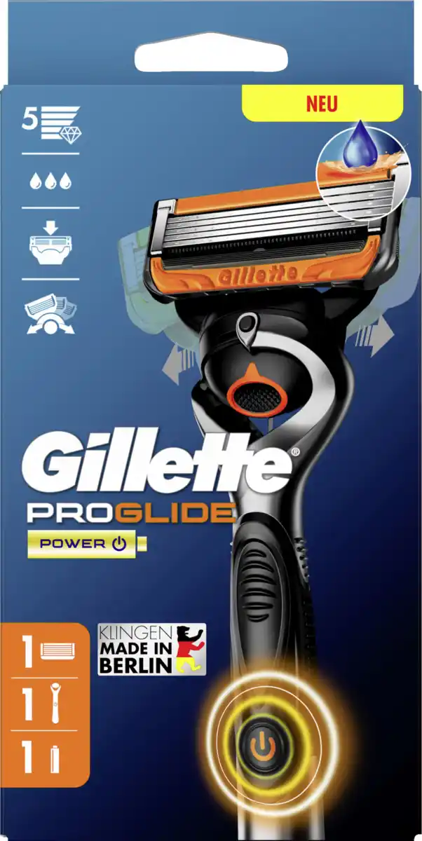 Bild 1 von Gillette ProGlide Flexball Power Rasierer mit einer Klinge