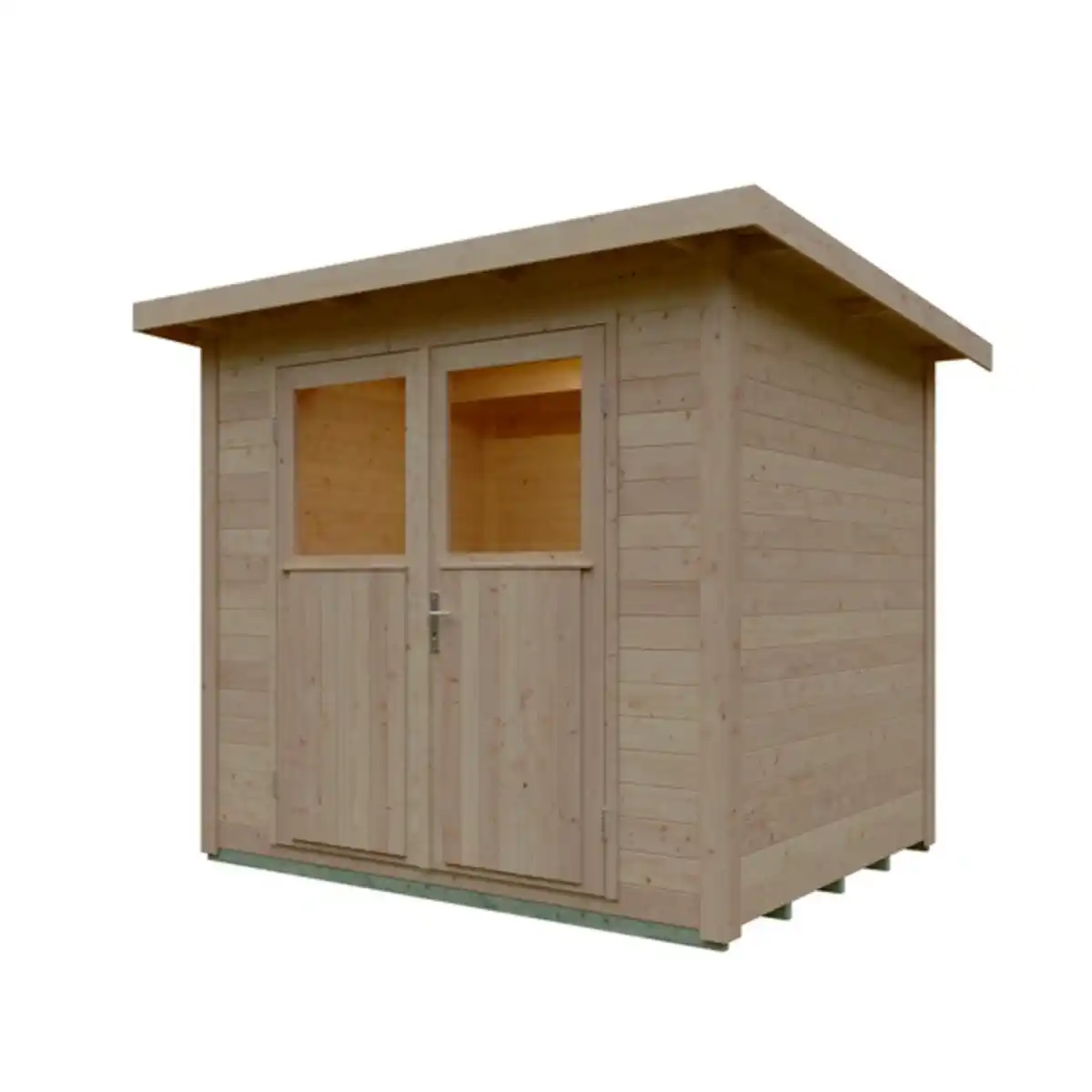 Bild 2 von Gartenhaus »Melbourne«, Holz, BxHxT: 293 x 240 x 200 cm (Außenmaße inkl. Dachüberstand)