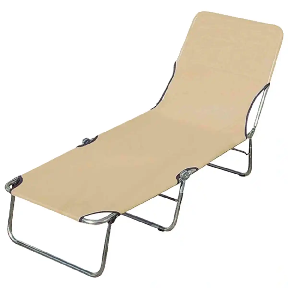 Bild 1 von Dreibeinliege, Alu/Textil, verstellbares Kopfteil/Zusammenklappbar