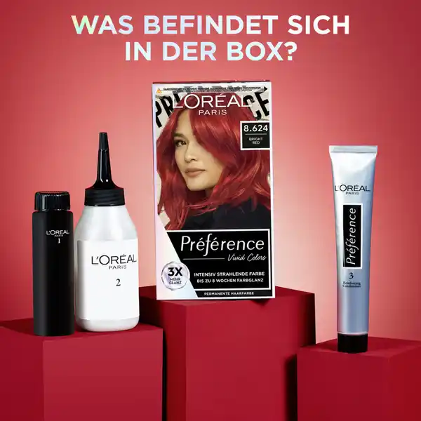 Bild 4 von L’Oréal Paris Préférence Vivid Colors 8.624 Bright Red