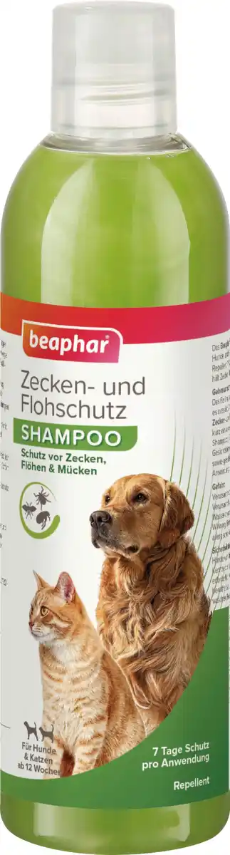 Bild 1 von Beaphar Hunde Zecken- und Flohschutz Shampoo 0,25 l