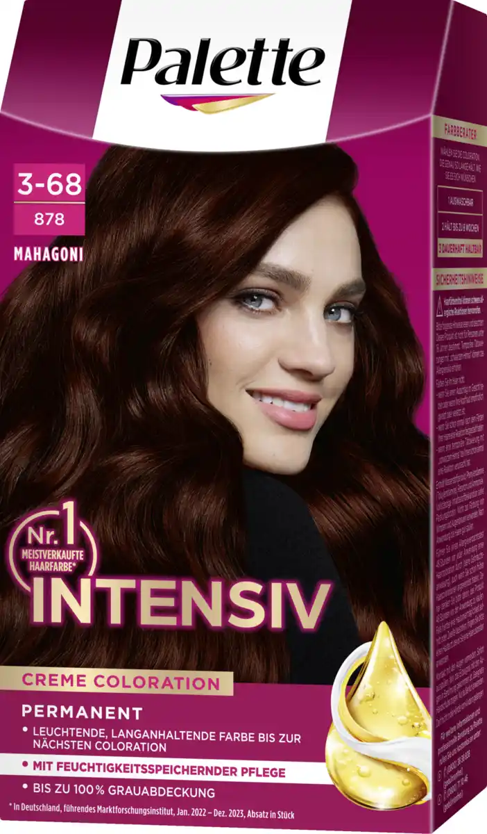 Bild 2 von Poly Palette Intensiv Creme Coloration 3-68878 Mahagoni