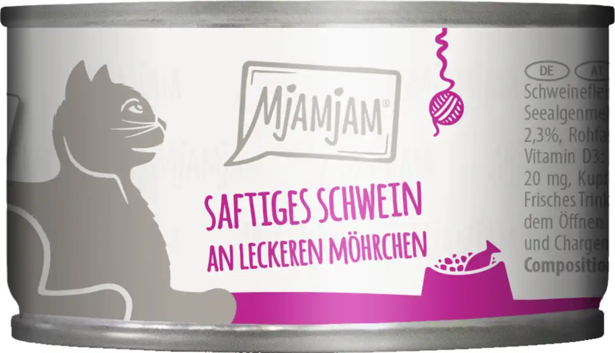 Bild 1 von MjAMjAM Saftiges Schwein an leckeren Möhrchen, 100 g