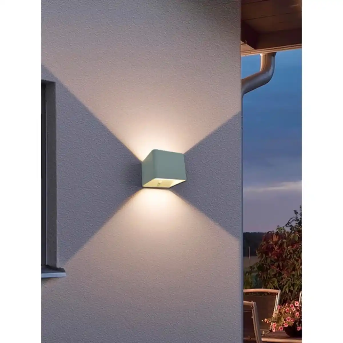 Bild 2 von LED-Akku-Wandleuchte »Quatara«, warmweiß, 200 lm, Metall/Kunststoff, weiß
