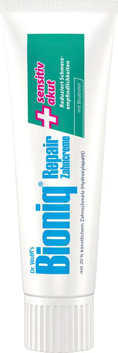 Bild 1 von Bioniq® Repair-Zahncreme sensitiv akut, 75 ml